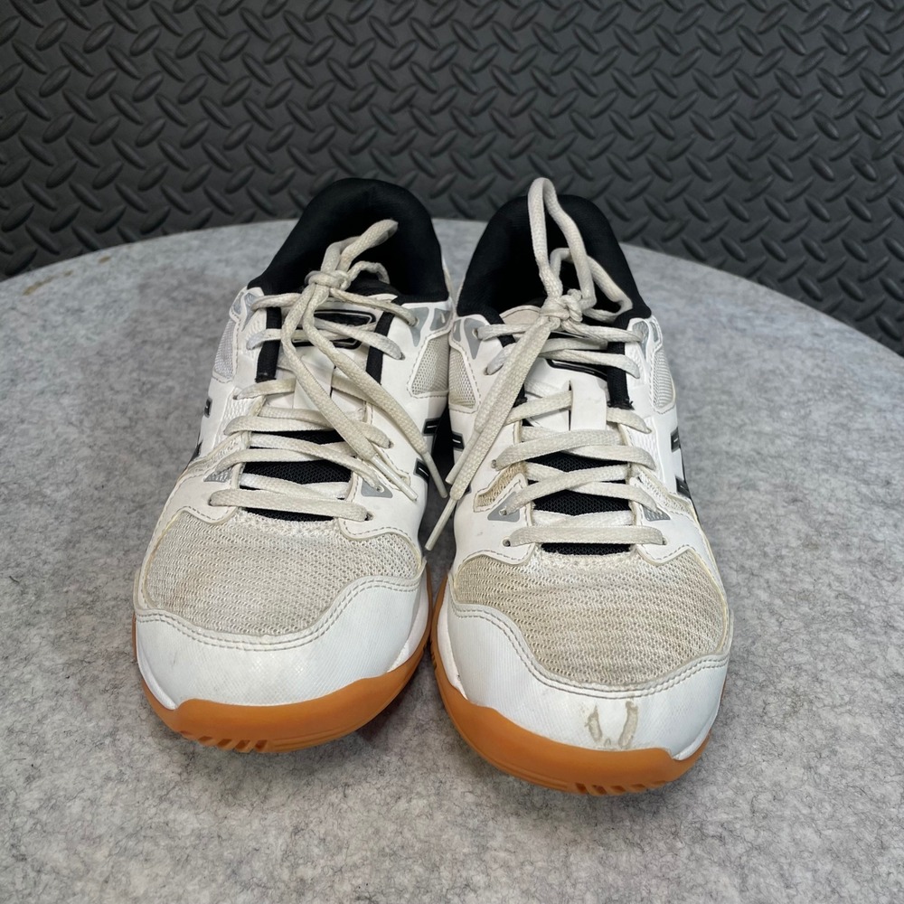 ASICS GEL-ROCKET 10 Women's Volleyball Shoes‎ White/Black 1072A056 Size 7.5 - Picture 2 of 7